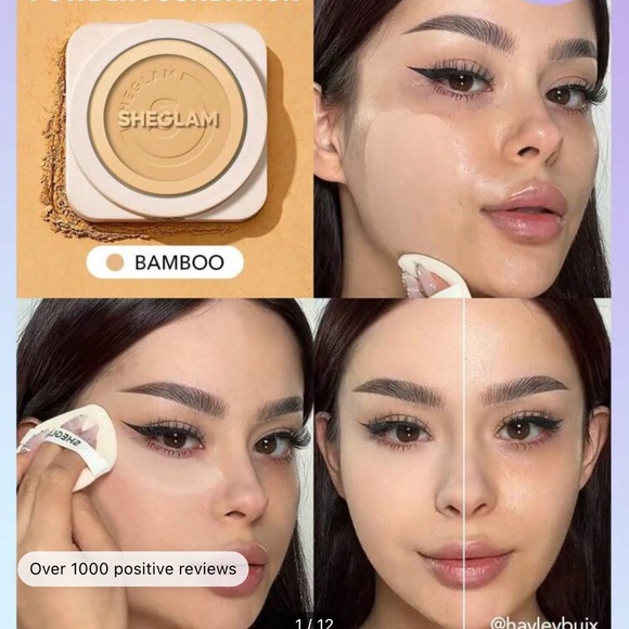 Sheglam powder foundation in bamboo - Picture 6 of 7